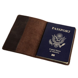 Funda de cuero para pasaporte